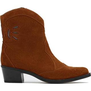 👉 Damesschoenen vrouwen bruin Unisa Gacela laars 2015000104144 2015000104151 2015000104175