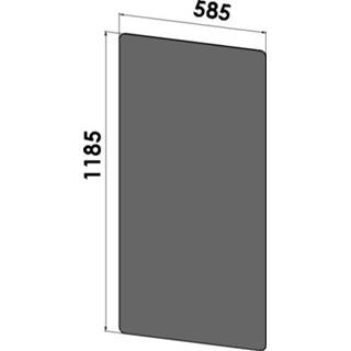 👉 Antraciet glas Mat Royal plaza Kronos infrarood paneel 1185x585mm 600w 8717493125326