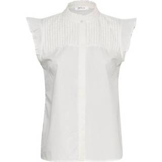 👉 Blous l vrouwen ecru Moss Copenhagen Blouse km sirena 5712808528086