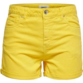 👉 Vrouwen geel Only Lola shorts 5714491313000