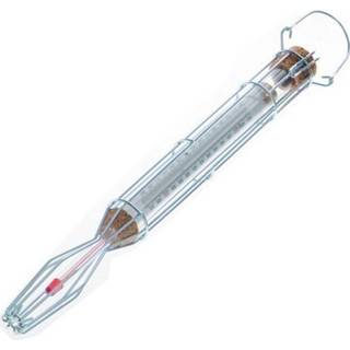 👉 Glas zilverkleurig Suikerthermometer - Decora 8024622000332