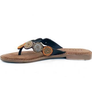 👉 Slippers oranje vrouwen Lazamani Teenslippers 8720031088793
