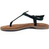 👉 Sandaal vrouwen zwart Lazamani Sandalen snake