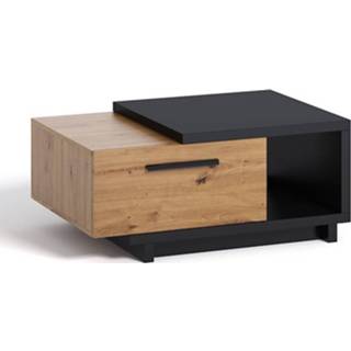 👉 Salontafel zwart eiken Meubella - Incala 90 Cm 8720168911773