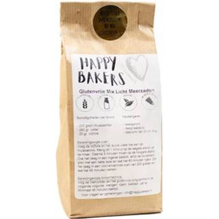 👉 Bakmix active Happy Bakers Licht Meerzaden Glutenvrij 500 gr 8717241800024