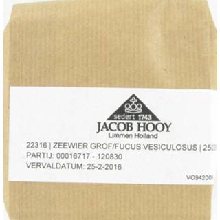 Zeewier active Jacob Hooy 250 gr 8719265032795