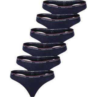 👉 Tommy Hilfiger 6-pack thong - navy