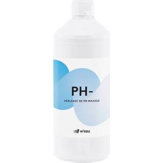 👉 W'eau Liquid pH verlager - 1 liter 8720254598352