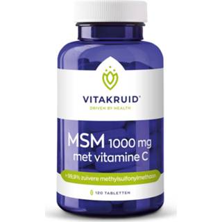 👉 Vitamine active Vitakruid Msm 1000 mg C 120 tabletten 8717438691329