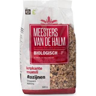 👉 Muesli active De halm Krokant Rozijenen Bio 500 gr 8714266000149