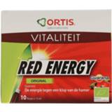 👉 Rood active Ortis Red Energy Original Flesjes 10 stuks 5411386889762