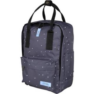 👉 Little Indians Rugzak Dots Pavement 29 X 20 Cm Polyester Grijs