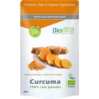 👉 Curcuma active Biotona Raw Powder Bio 200 gr 5412360013524