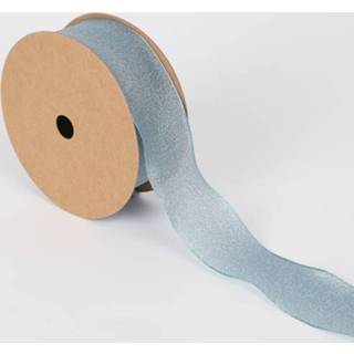 👉 Verpakking blauw active Kapok garen lint bloem hoofdtooi hoofdband (blauw)