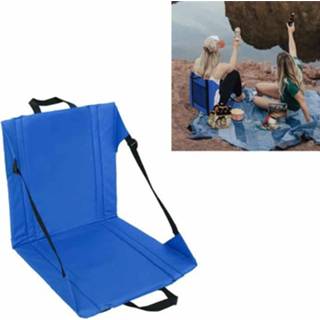 👉 Zitkussen blauw active Outdoor Camping Picknick Stand Vouwen Vochtbestendig Vuil Slijtvast Kussen (Blauw)