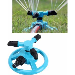 👉 Mondstuk active Tuin Automatische Roterende 360 graden Sprinkler Gazon Sproeikop Irrigatie Met 1/2 Inch Waterslang Connector