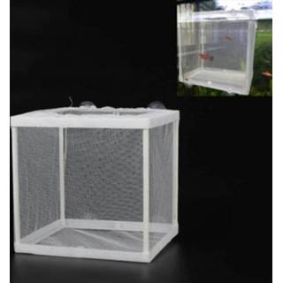 👉 Kleine aquarium active Incubator Vis Isolatie Doos Net Tropische Visteelt