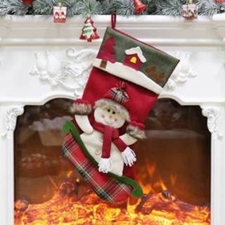 👉 Kerstsokken active Gift Bag Kerstboom Hanger Decoratie (Sneeuwpop)