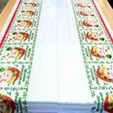 👉 Tafelkleed active 2 STKS Vrolijk Kerstfeest Rechthoekig Keuken Eettafel Covers Decoratie (Kerstman Hoofd)