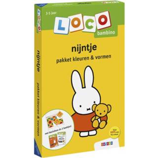 👉 Nijnte Loco Bambino Nijntje Pakket Kleuren & Vormen 9789048740888