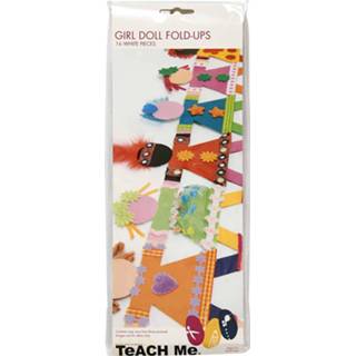 👉 Slinger wit karton meisjes Creotime Girl Doll 45 Cm 16 Stuks 5060063819747