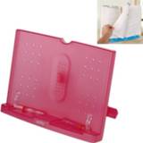 👉 Leesplankje rozerood active Leesplank Leesboekstandaard voor studenten, kleur: