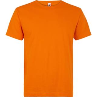 👉 Shirt active oranje Grote maat t-shirts