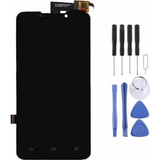 👉 Zwart active Lcd-scherm + aanraakscherm voor ZTE Grande Memo 5.7 / N5 U5 N9520 V9815 (zwart)
