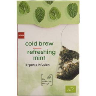 HEMA Cold Brew Groene Thee Pepermunt Bio - 10 Stuks