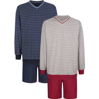 👉 Pyjama blauw Pyjama's per 2 stuks Roger Kent Marine::Bordeaux 4055706309144