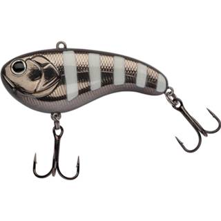 👉 Kunstaas zilver roofvis hardbait nieuw wit Berkley FS-050-XH Flatt Shad - Plug Glowing Zebra 11gr 5cm