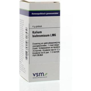 👉 Kalium VSM bichromicum lm6 4 gram 8728300931894