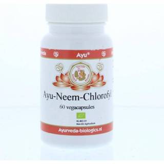 👉 Chlorofyl pillen capsule Ayurveda BR Ayu neem 300mg 60 capsules 8720289610425