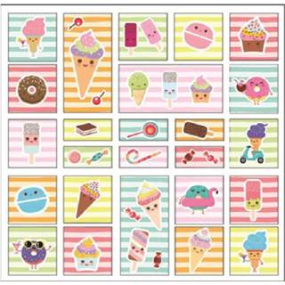 👉 Stickervel papier W&o 3d Sweets 20 X 19,5 Cm 25 Stuks 8719817783168