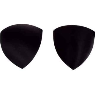 👉 Spons zwart active 3 paar BH-pad Naai-inzet Zachte Cup Verwijderbare gewatteerde maat: One size (zwart)