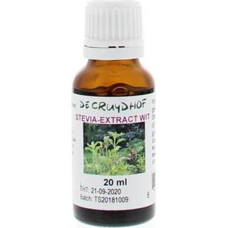 👉 Wit Cruydhof Stevia extract 20 ml 8713589000324