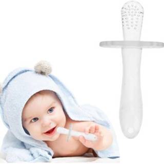 👉 Bijtring transparant silicone active baby's Baby Molar Stick All (transparant)