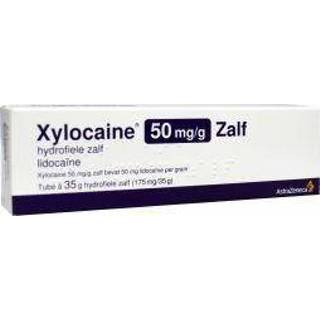 👉 Zalfje Xylocaine 5% zalf 35 gram 8718438001101
