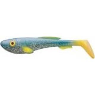 Geel kunstaas roofvis softbait nieuw Abu Garcia Beast Paddle Tail - Shad Blue Lagoon 17cm