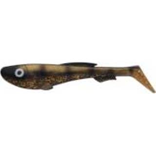 👉 Zwart kunstaas roofvis softbait nieuw Abu Garcia Beast Paddle Tail - Shad Bronze Bomber 17cm