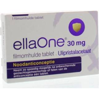 👉 Ellaone 30 mg filmonhulde tablet 1 3663555001136