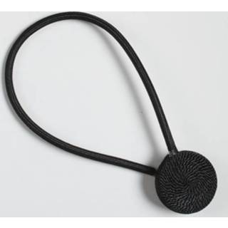 👉 Gordijn zwart active CK08 4 STUKS All-Match Magnetische Gesp Gratis Installatie Eenvoudige Gordijnband (Zwart)