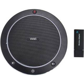 👉 Microfoon zwart active YANS YS-M61W videoconferentie draadloze omnidirectionele (zwart)