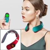 👉 Massager rood active REMAX LIFE PANGAO Smart Shoulder and Neck Pulse Fysiotherapie Instrument (rood)