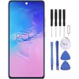 👉 Digitizer zwart active Origineel Super AMOLED-materiaal LCD-scherm en volledige montage met frame voor Galaxy S10 Lite (zwart)