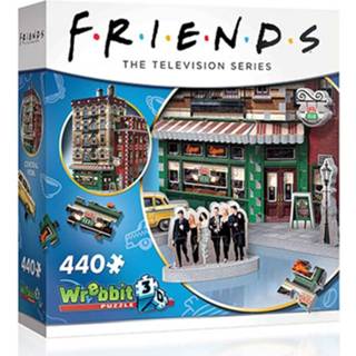 👉 Puzzel engels Wrebbit 3D - Friends Central Perk (425 stukjes) 665541010156