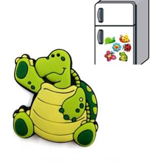 👉 Koelkast siliconen active 10 STKS Leuke Cartoon Insect Zachte Stickers Schoolbord Magneet (Schildpad)