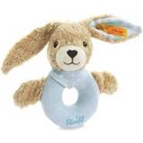 👉 Blauw stuks Steiff Konijnen grijprammelaar konijn Hoppel, 4001505237522