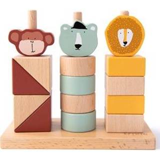 👉 Stuks stapelfiguren Trixie Wooden animal blocks stacker 5400858361752