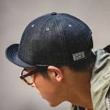 👉 Hoed blauw active Effen kleur retro casual straat cowboy pet met korte rand (blauw)